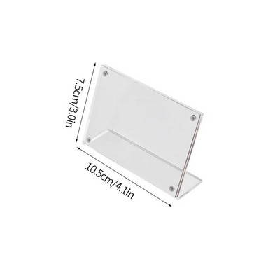 Akrüülist pildiraam, läbipaistev magnetiline pildiraam Kpop-fotokaardihoidja, kaaderfoto Idol-kaardi ekraanialuse sisustus