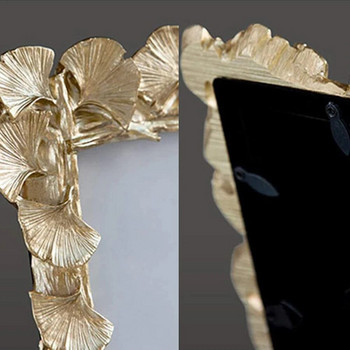 Δημιουργική ρετρό χρυσή κορνίζα American Leaf Ginkgo Κατάλληλη για διακοσμητική ζωγραφική Κορνίζα φωτογραφιών 4 ιντσών 6 ιντσών