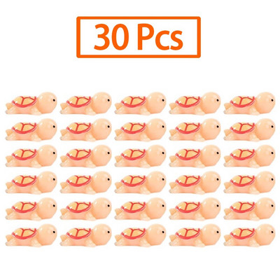 5-30 vnt. mini vėžlys miniatiūrinės figūrėlės papuošalai, gyvūnai, pasidaryk pats, amatai, skirti stalui.