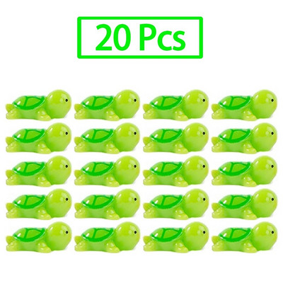 5-30 vnt. mini vėžlys miniatiūrinės figūrėlės papuošalai, gyvūnai, pasidaryk pats, amatai, skirti stalui.