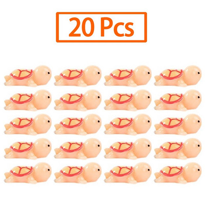 5-30 vnt. mini vėžlys miniatiūrinės figūrėlės papuošalai, gyvūnai, pasidaryk pats, amatai, skirti stalui.