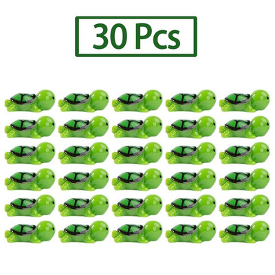 5-30 vnt. mini vėžlys miniatiūrinės figūrėlės papuošalai, gyvūnai, pasidaryk pats, amatai, skirti stalui.