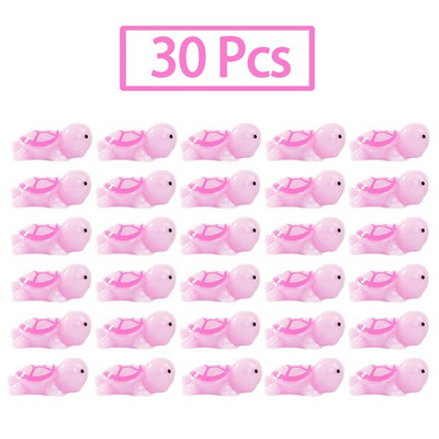 5-30 vnt. mini vėžlys miniatiūrinės figūrėlės papuošalai, gyvūnai, pasidaryk pats, amatai, skirti stalui.