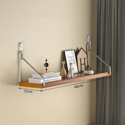 Drvena zidna izložna polica visoke gustoće Model radne figure za dnevni boravak, knjige, biljke u saksiji, police za aromaterapiju