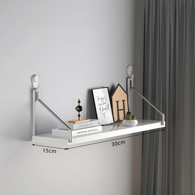 Drvena zidna izložna polica visoke gustoće Model radne figure za dnevni boravak, knjige, biljke u saksiji, police za aromaterapiju