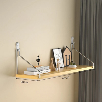 Drvena zidna izložna polica visoke gustoće Model radne figure za dnevni boravak, knjige, biljke u saksiji, police za aromaterapiju