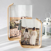 VCC akrilo medinis nuotraukų rėmelis Herbariumo ekrano rėmelis „pasidaryk pats“ nuotraukų rėmelis, skirtas vestuvių vakarėliui, nuotraukų rėmelis nuotraukų dekoravimui