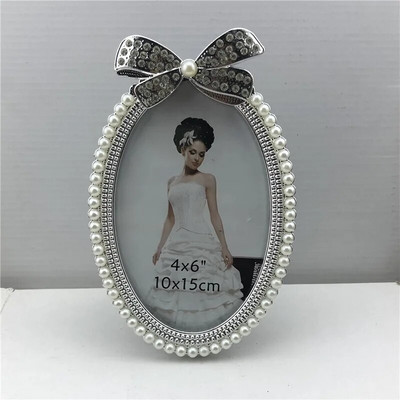 2020 m. nuotraukų rėmelių dekoravimas rėmelis perlas nuotraukų rėmelis tapyba paveikslo rėmelis nuotraukų stendas namų dekoravimasDiamond Pearl Tilt