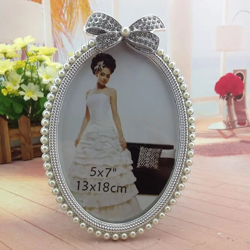 2020 m. nuotraukų rėmelių dekoravimas rėmelis perlas nuotraukų rėmelis tapyba paveikslo rėmelis nuotraukų stendas namų dekoravimasDiamond Pearl Tilt
