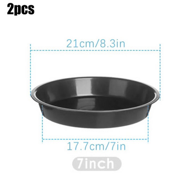 2db 4/6/7/8/10 hüvelykes növénytálcák műanyag növényi csészealj Kerek csepegtető tálcák csészealj növények tálcák beltéri kültéri kerti kellékek dekorációja