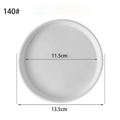 Izdržljiva plastična posuda za saksije Vrtna okrugla posuda za cvijeće Tanjurići za postolje za podnožje Tanjurić za unutrašnju upotrebu na otvorenom Potrepštine za kućno vrtlarenje D1