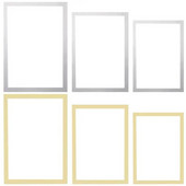 Magnetplakati raam Isekleepuv tasuta mulgustatav fotokunsti seinakleebiste raamid auhinnafotode jaoks tunnistuse dokumendid