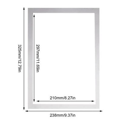 Magnetplakati raam Isekleepuv tasuta mulgustatav fotokunsti seinakleebiste raamid auhinnafotode jaoks tunnistuse dokumendid
