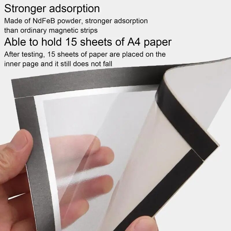 Magnetplakati raam Isekleepuv tasuta mulgustatav fotokunsti seinakleebiste raamid auhinnafotode jaoks tunnistuse dokumendid