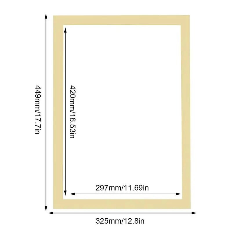 Magnetplakati raam Isekleepuv tasuta mulgustatav fotokunsti seinakleebiste raamid auhinnafotode jaoks tunnistuse dokumendid