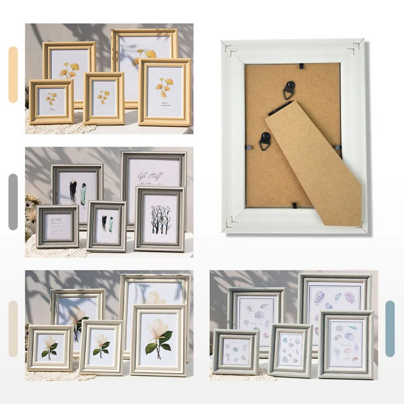 5 inčni 6 inčni okvir za fotografije Postavite američki okvir za slike na zidu, dječji kreativni okvir za fotografije od nordijske smole
