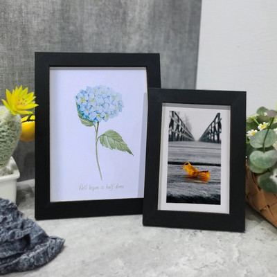 Retro puidust pildiraam töölauakaunistuseks 10X15 15X20 20X25 A4 pildiraami alus piltide jaoks Fotodekoratsiooniga mälestuskingitus