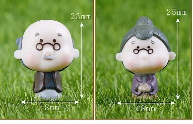 1 rinkinys Sweety Lovers Poros Kėdės Figūrėlės Miniatiūros Pasakų sodas Gnome Samanos Valentino dienos dovanos Dervos amatai Namų dekoravimas