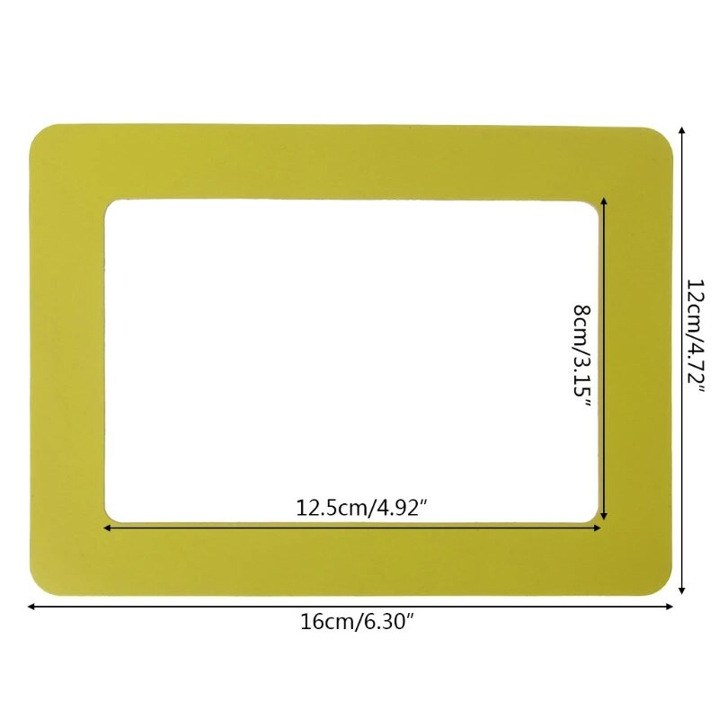 DIY Šareni magnetski okviri za slike Okvir za fotografije s magnetom za hladnjak i hladnjak