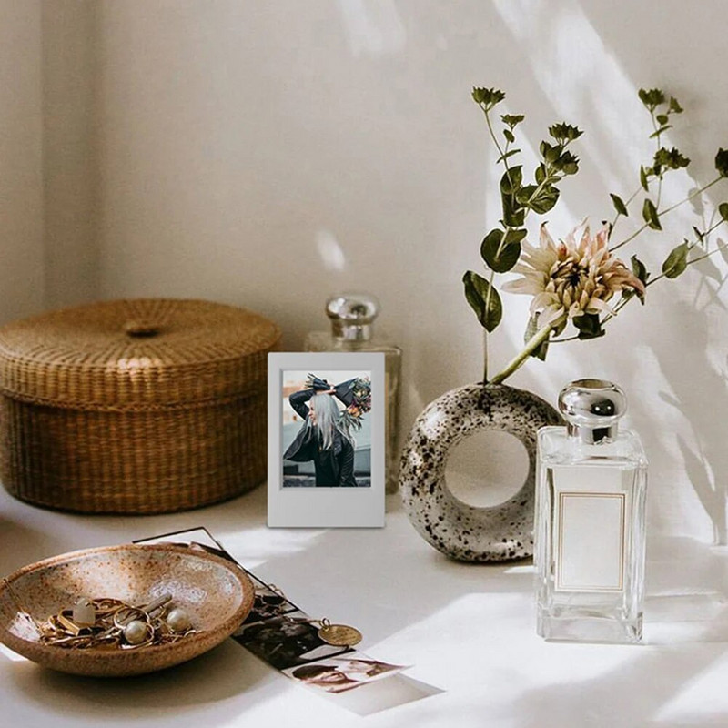 Moderni okomiti okvir za fotografije Kreativni mini filmski okvir za fotografije DIY dekoracija za slike od 3 inča Kino karte za vlak