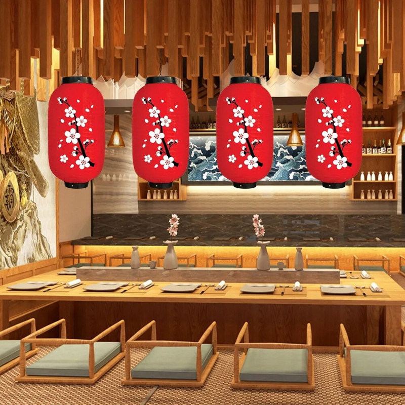 1/2 KOM 10 inčni japanski fenjeri Vodootporni barski fenjeri Hot Pot Sushi Printing Restaurant Pub Home Party Decoration Accessories