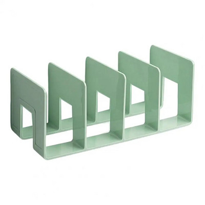 Rózsaszín könyvespolc, akril könyvespolc, asztali könyvespolc, elválasztó tábla, könyvtároló, könyvespolc, asztali tárolóállvány, könyvállvány