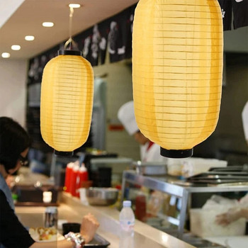 Κρεμαστά φανάρια Ιαπωνικού στυλ Διακοσμητικά αδιάβροχα φανάρια Διακοσμητικά Ιαπωνική διακόσμηση Αδιάβροχο αναδιπλούμενο μεταξωτό φανάρι