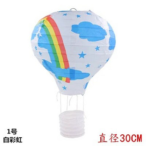 25cm 30cm 35cm 40cm valge kuumaõhupall paberist laternad palllamp pulmapidu pühade halloween jõulud DIY kaunistus