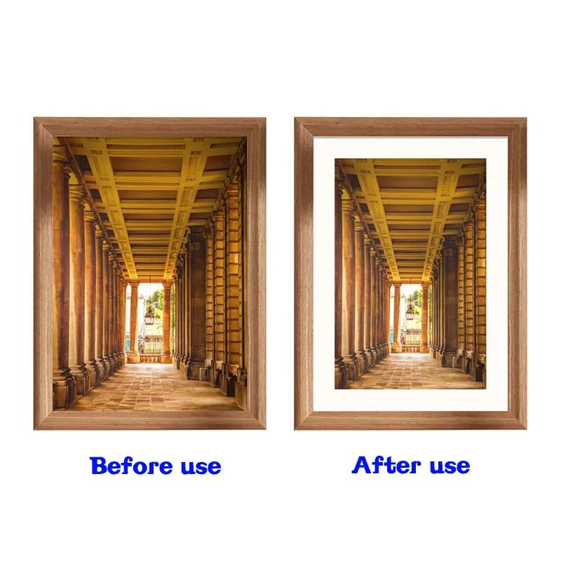 Személyre szabott fotószőnyeg téglalap alakú papírrögzítő képkeretek fotódekor fotószőnyeg papír képkeret