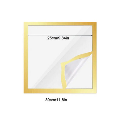 30x30 cm Seinale kinnitatav laste kunstiraamid, laste kunstiteosed, magnetiline esiosa, avatud vahetatav plakati jaoks, fotode joonistamine, maalid, ekraan