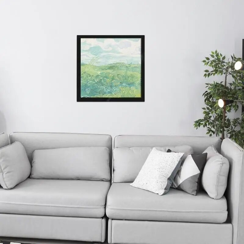 30x30 cm Seinale kinnitatav laste kunstiraamid, laste kunstiteosed, magnetiline esiosa, avatud vahetatav plakati jaoks, fotode joonistamine, maalid, ekraan