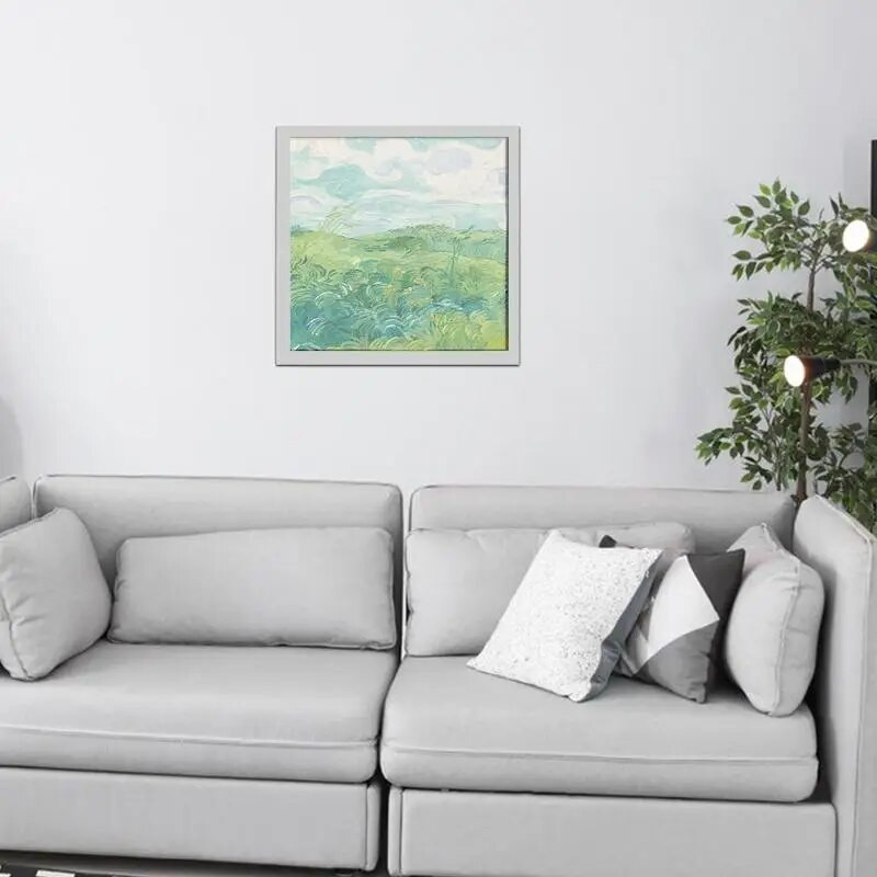 30x30 cm Seinale kinnitatav laste kunstiraamid, laste kunstiteosed, magnetiline esiosa, avatud vahetatav plakati jaoks, fotode joonistamine, maalid, ekraan