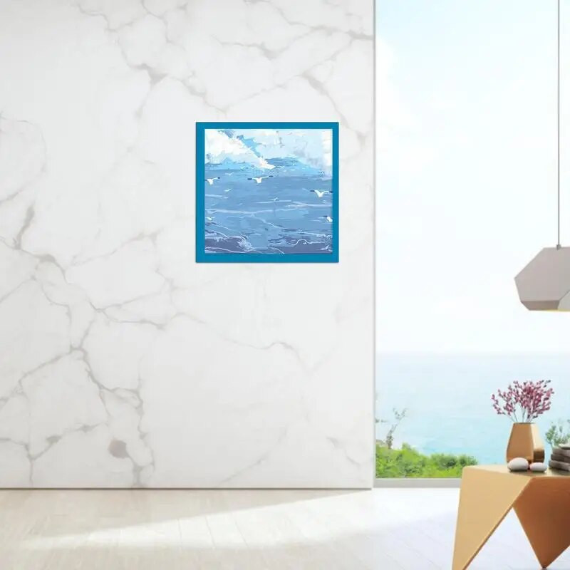 30x30 cm Seinale kinnitatav laste kunstiraamid, laste kunstiteosed, magnetiline esiosa, avatud vahetatav plakati jaoks, fotode joonistamine, maalid, ekraan