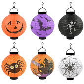 LED Halloween papirna bundeva, viseća svjetiljka, oprema za dječje rođendane, noć vještica, dekoracija doma, lampa, lampa, rekviziti