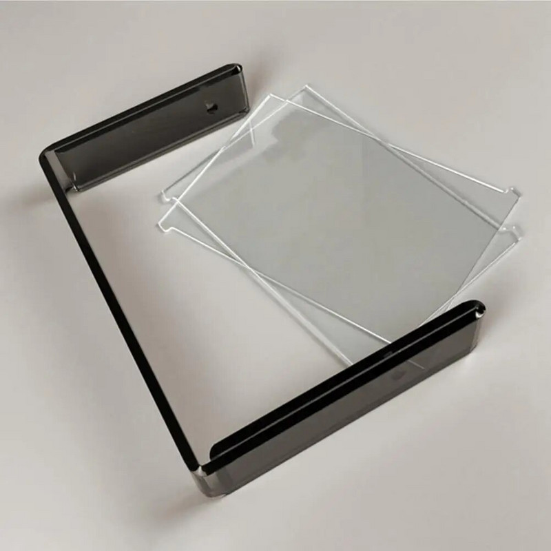 Fotoraam, sile pind, läbipaistev fotohoidik, mis ei purune kergesti akrüülist kahepoolselt pöörleva fotoraamiga majapidamises