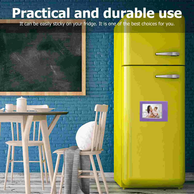 Magnetni okviri za hladnjak 4x6 magnetski okviri Držač za fotografije za hladnjak Okviri za slike za hladnjak Plastični magnetni okvir