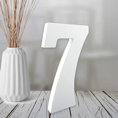 8 cm/3,15 hüvelykes fabetűs dekoráció fehér fabetűkkel és számokkal Otthoni esküvői dekoráció barkácsolás, személyre szabott névtervezés