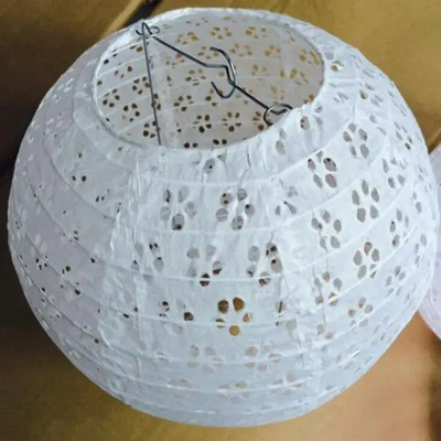 1PC 16``40CM kineski šareni okrugli šuplji papirnati lampion kućna rođendanska zabava Svadbena zabava Dekoracija događaja DIY Lampion lampion