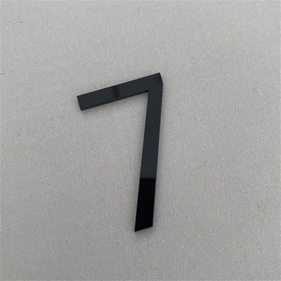 Numerio lentelė Lipni durų plokštė akrilas 3D skaitmuo Vartų skaitmenys Dekoratyviniai lipdukai Etiketė Viešbutis namų aksesuarams