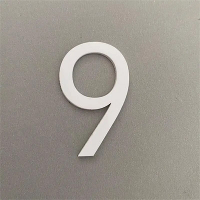 Numerio lentelė Lipni durų plokštė akrilas 3D skaitmuo Vartų skaitmenys Dekoratyviniai lipdukai Etiketė Viešbutis namų aksesuarams