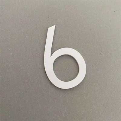 Numerio lentelė Lipni durų plokštė akrilas 3D skaitmuo Vartų skaitmenys Dekoratyviniai lipdukai Etiketė Viešbutis namų aksesuarams