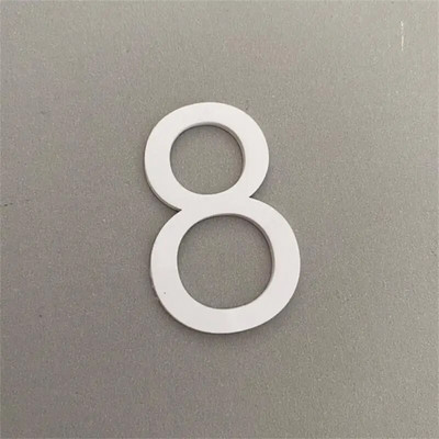 Numerio lentelė Lipni durų plokštė akrilas 3D skaitmuo Vartų skaitmenys Dekoratyviniai lipdukai Etiketė Viešbutis namų aksesuarams