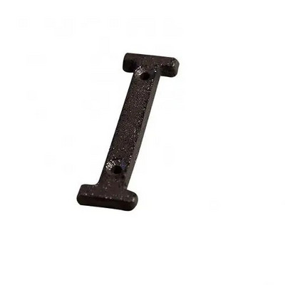 Retro stiliaus bakalėjos prekės iš ketaus metalo kūrybingas „pasidaryk pats“ namų durų plokštės raidžių simbolis