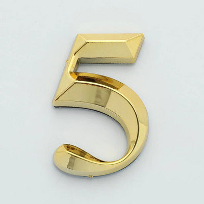 Isekleepuvad 3D numbrikleebised kodukorteri kapi lauale postkasti välisukse numbrid ruumi maja numbrimärgi silt 5 cm