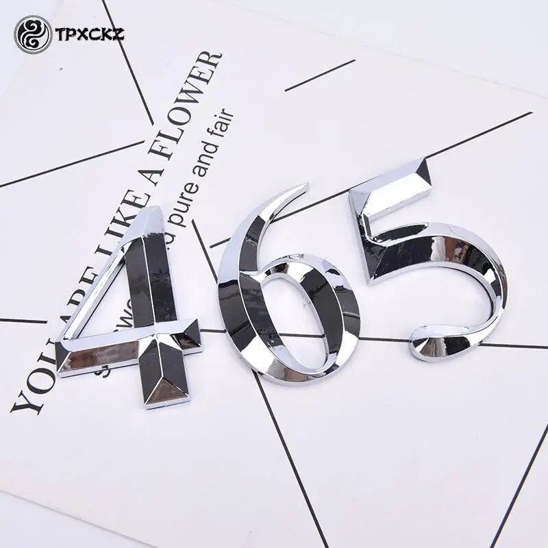 Lipnus durų numerio ženklas Namo numerio skaitmuo Buto viešbučio biuro lipdukas