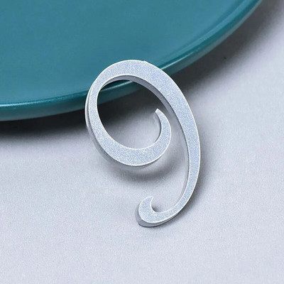 0 kuni 9 Plastikust numbrisilt Hotelli aadressi uksesilt Kodukleebis 3D-numbriline uksetahvel Maja sahtlisildi plaadistusvärava numbrid