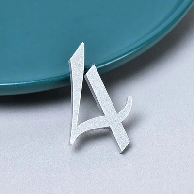 0 kuni 9 Plastikust numbrisilt Hotelli aadressi uksesilt Kodukleebis 3D-numbriline uksetahvel Maja sahtlisildi plaadistusvärava numbrid