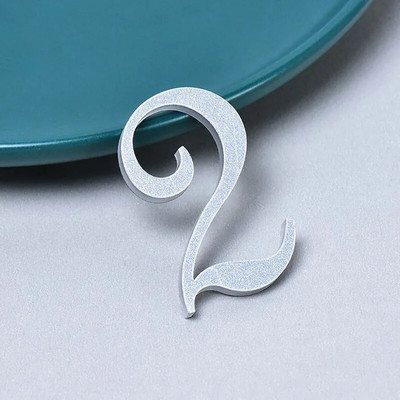 0 kuni 9 Plastikust numbrisilt Hotelli aadressi uksesilt Kodukleebis 3D-numbriline uksetahvel Maja sahtlisildi plaadistusvärava numbrid