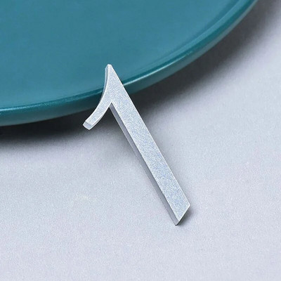 0 kuni 9 Plastikust numbrisilt Hotelli aadressi uksesilt Kodukleebis 3D-numbriline uksetahvel Maja sahtlisildi plaadistusvärava numbrid