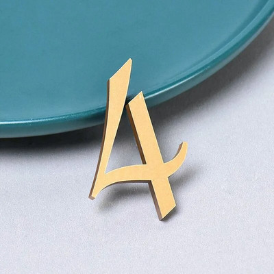 0 kuni 9 Plastikust numbrisilt Hotelli aadressi uksesilt Kodukleebis 3D-numbriline uksetahvel Maja sahtlisildi plaadistusvärava numbrid